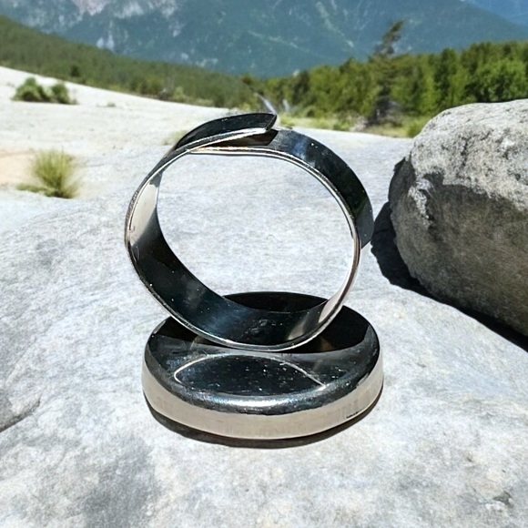 🌺Artisan Sterling & Inlaid Stone Ring - Picture 13 of 13